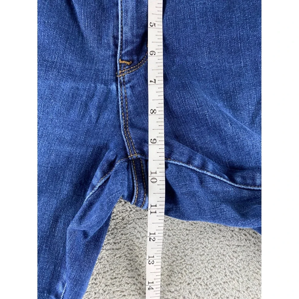 NYDJ Marilyn Straight Leg Jeans Dark Blue Wash Lift Tuck Size 8 MDNM2013 Mens